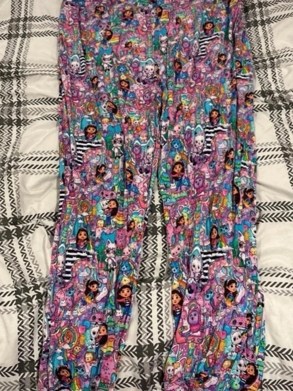 Gigglegang Boutique Women’s XXXL Gabby’s Dollhouse Printed Bamboo Pants Like New